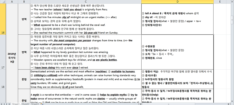 공무원 시험 - 효과적인 영어 공부 방법