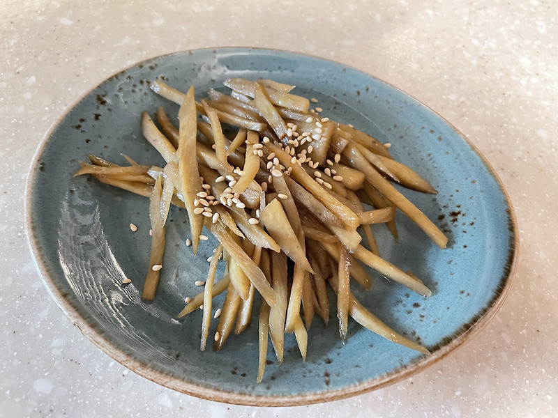 백종원 우엉조림 맛있게 하는법