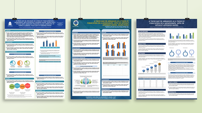 논문 Ppt 포스터/ Ppt Poster /학회 포스터 Ppt 템플릿
