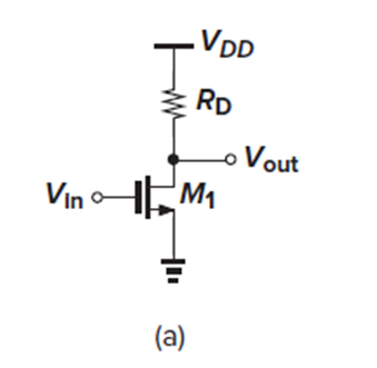 CS Stage(1) - Resistive Load [Razavi][Ch3]