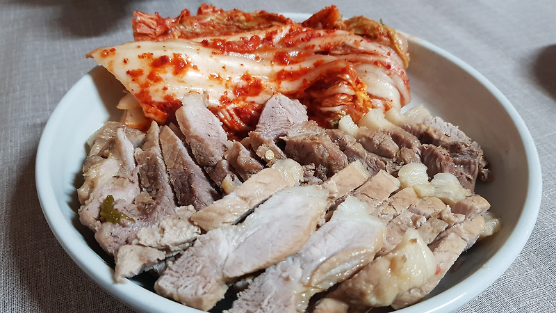 백종원 돼지고기 수육 맛있게 삶는법