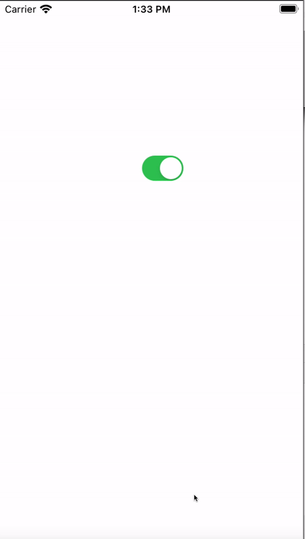 UISwitch 기록