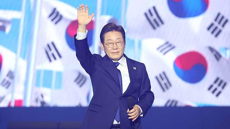 더불어민주당 제21대 대통령선거 <b>후보</b> <b>이재명 후보</b> 확정... 