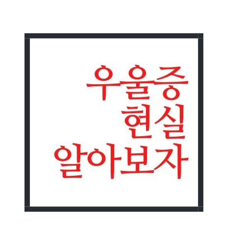 우울할때 우울증 증상 관리방법 추천 후기