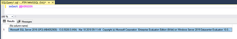 MSSQL 2016 -> MSSQL 2019 DB 업그레이드 :: 반달