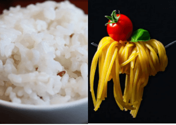 흰쌀밥보다 건강한 파스타? 칼로리 영양성분 비교 - 안전하세요