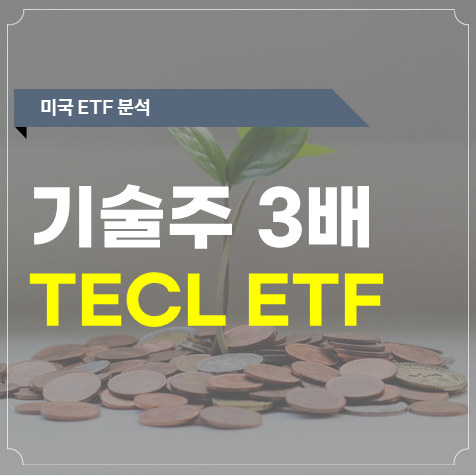 TECL(S&P 기술주 3배 레버리지) ETF 구성종목, 수수료, 성과