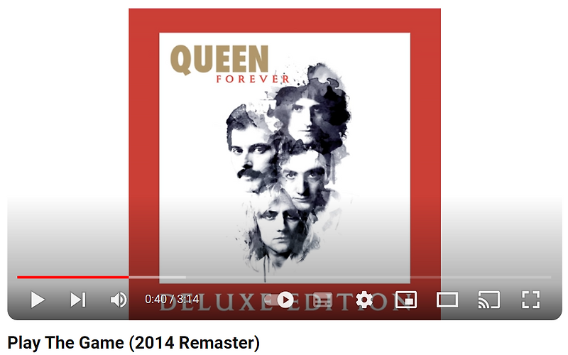 퀸(Queen) 인기곡 Play The Game 듣기 가사 해석
