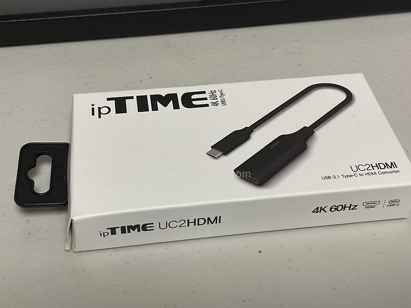 휴대폰/태블릿의 화면을 TV로! - ipTIME UC2HDMI