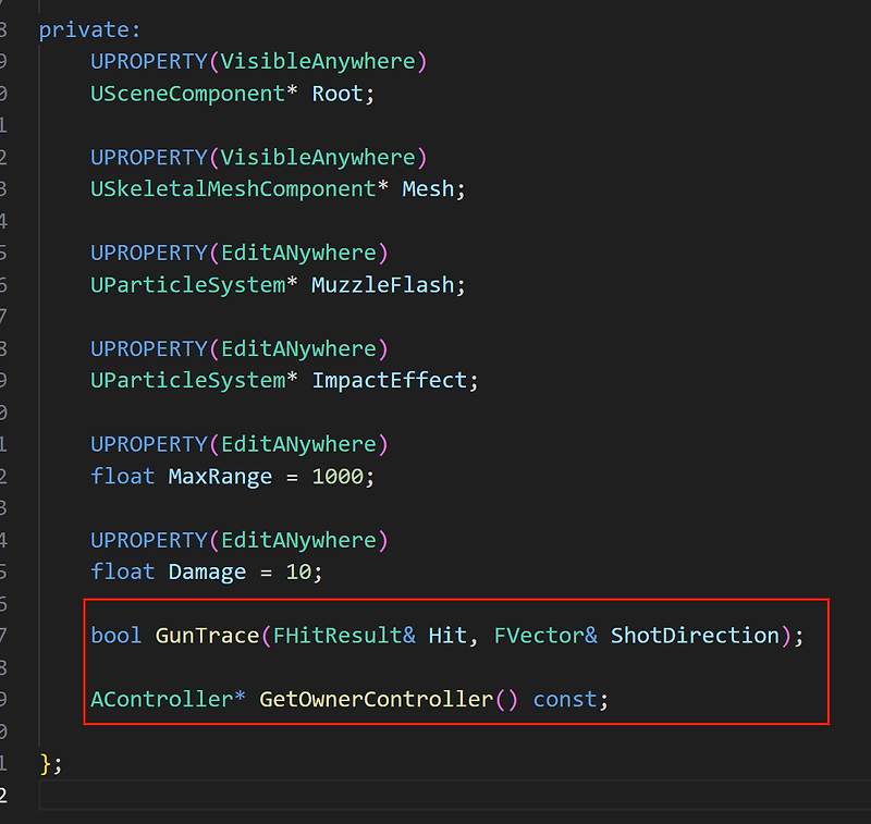 Unreal Engine 5 - C++ 개발자: C++ 학습하고 비디오 게임 제작하기 Section 6-43