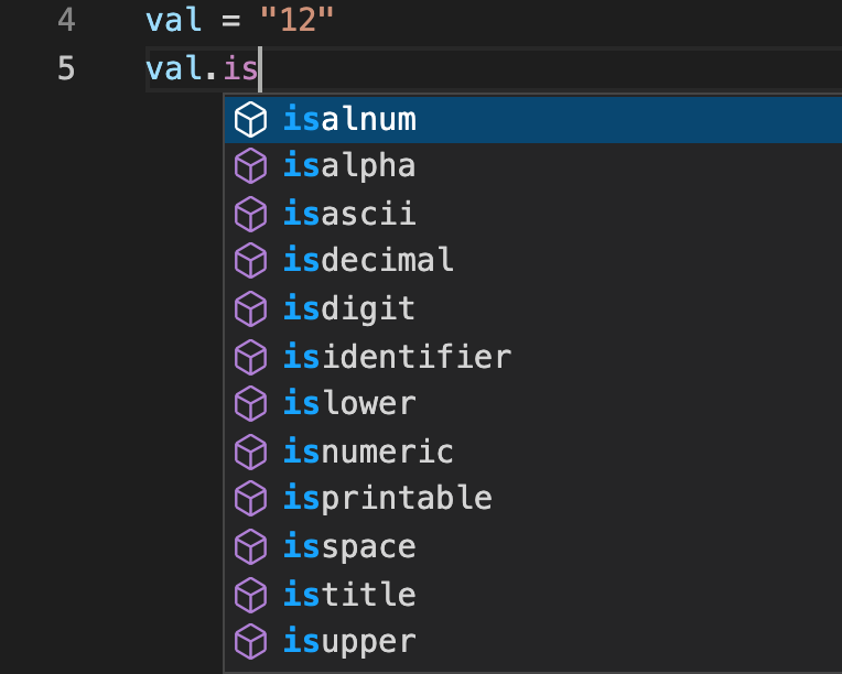 파이썬 (Python) 값이 숫자인지, 알파벳인지 판별 (isdigit , isalpha)