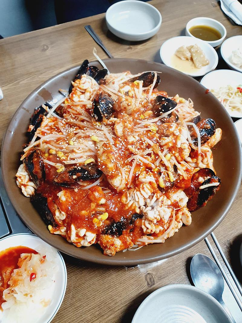 [평택] 양이 어마어마한 알찜, 산청해물탕