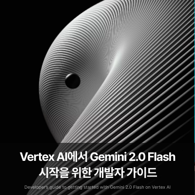 [코몬랩] Vertex AI에서 Gemini 2.0 Flash 시작을 위한 개발자 가이드 - 파주 운정 목동동 코딩 AI 교육