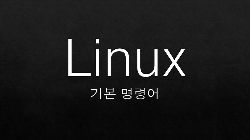 [Linux] 리눅스 기본 명령어 정리 :: 코딩 공부 일지