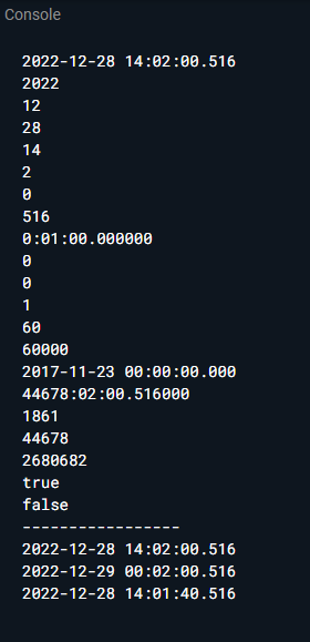 [flutter] DateTime — To Infinity And Beyond