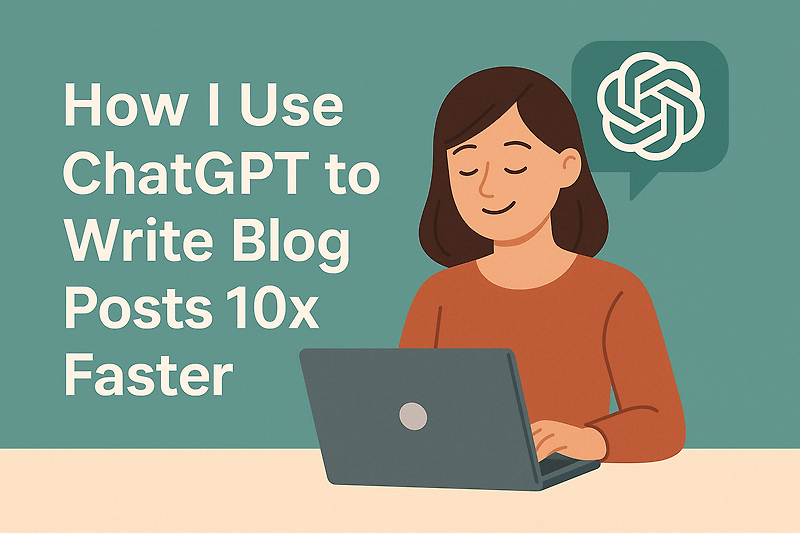 How I Use ChatGPT to Write Blog Posts 10x Faster (and Better)