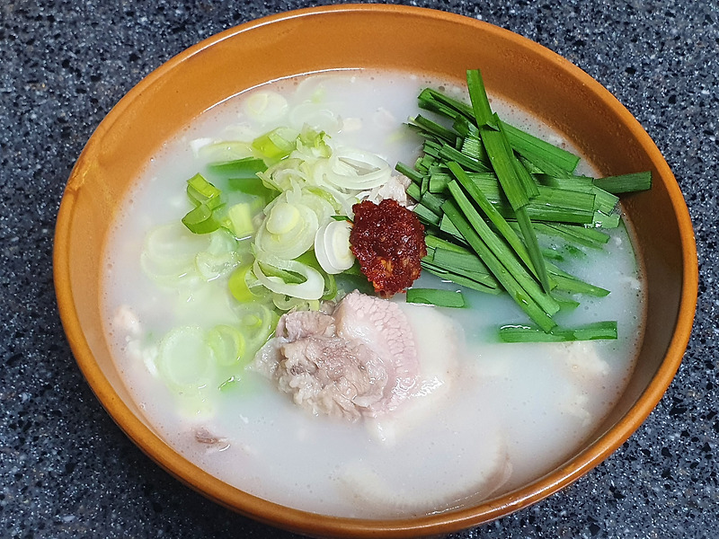 사먹는 것보다 맛있는 부산 돼지국밥 만들기~