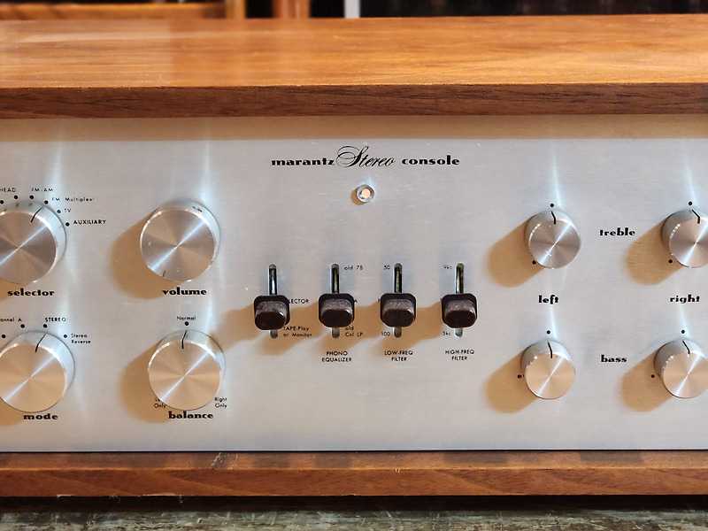 Marantz 마란츠 최고의 명기 Model # 7C 진공관 프리엠프 입니다 -SN17691- 텔레푼켄 레드팁 선별각인관 큰볼륨 ...