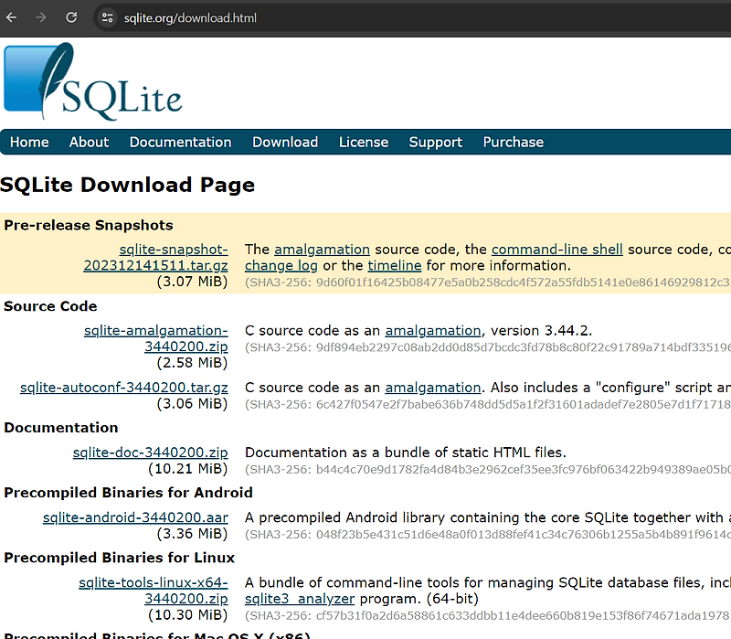 Vscode c sqlite 