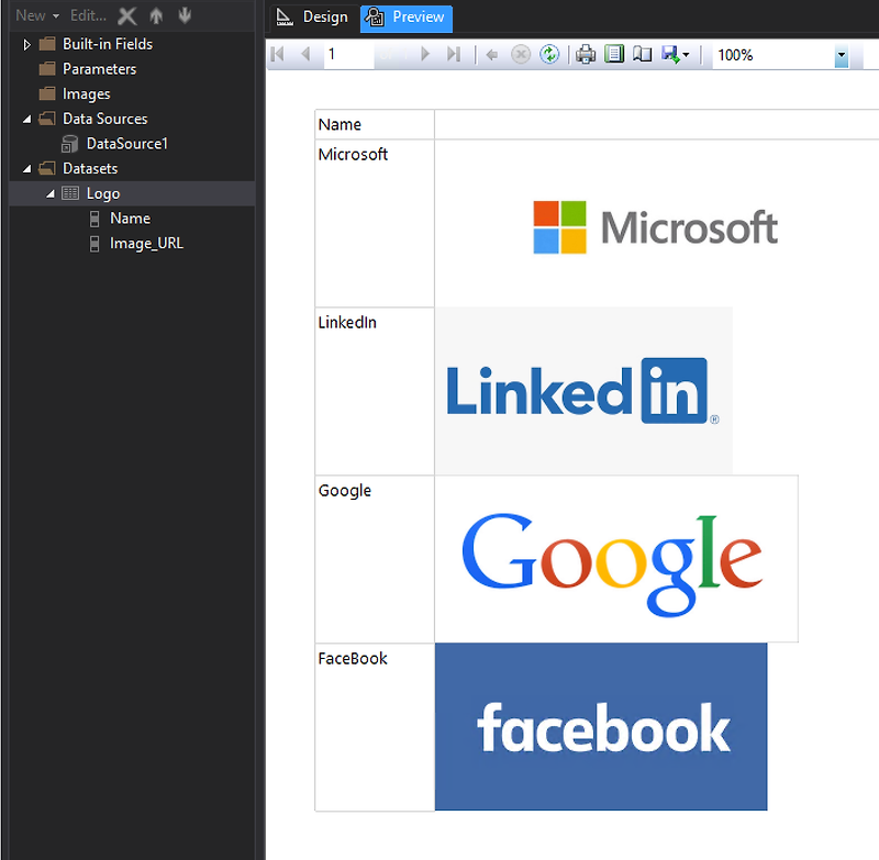 SSRS 리포트에서 이미지 추가하기 Data Science Lab