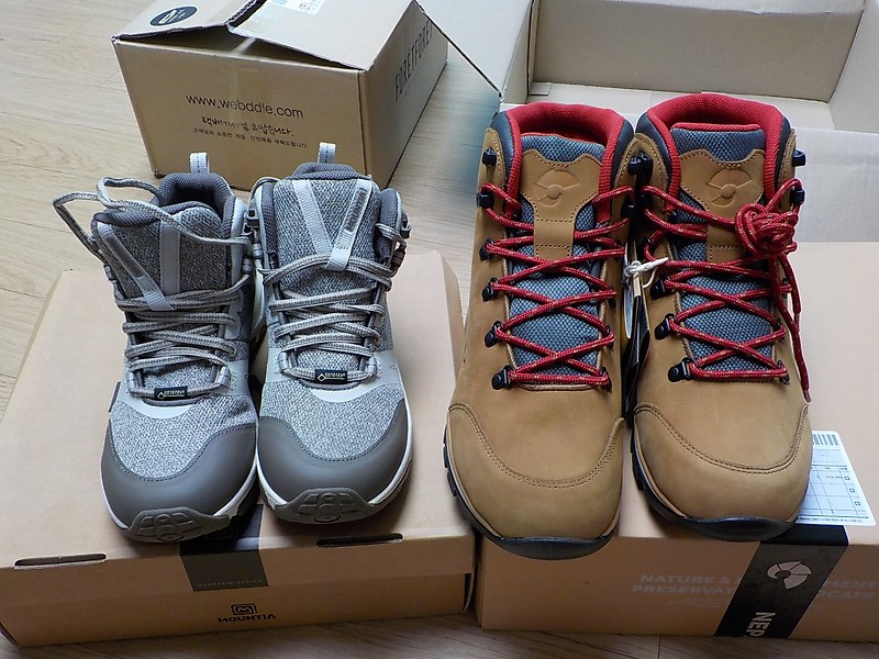 네파 등산화 이월상품 고어텍스로 가격 싸게 구입한 후기