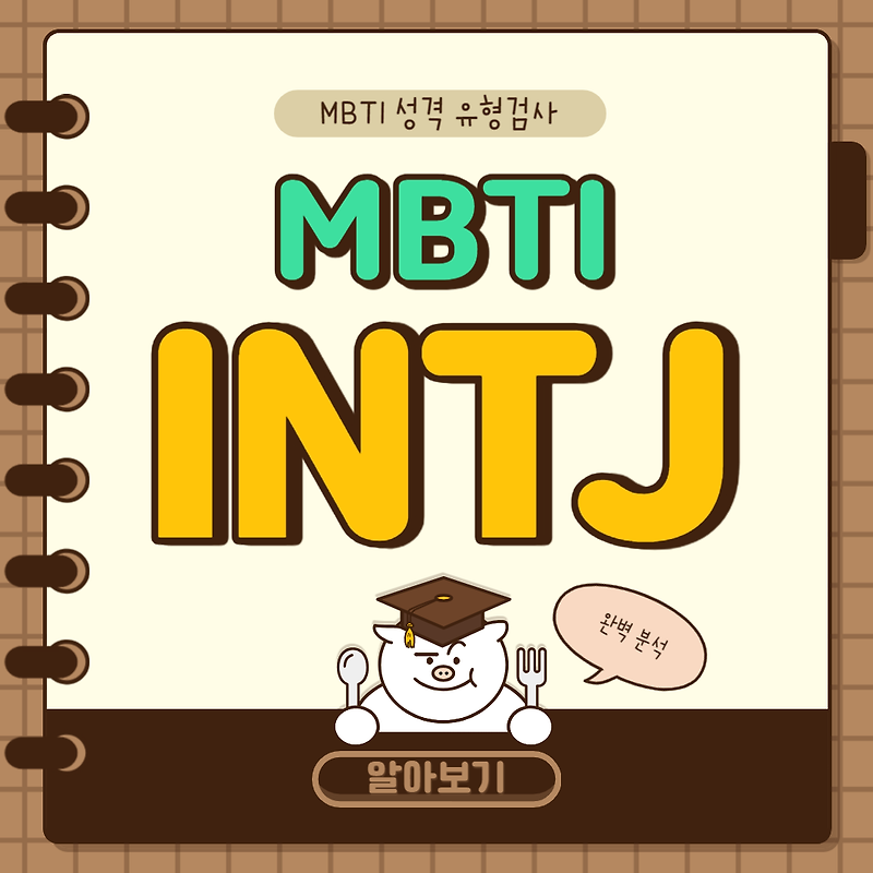 INTJ 유형 특징 및 정보 분석 총 정리본