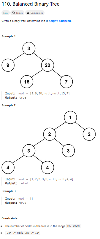 [LeetCode][Grind 75] 110. Balanced Binary Tree - I'M CEO BITCH