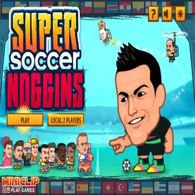 대두 축구(SUPER soccer NOGGINS) 게임하기