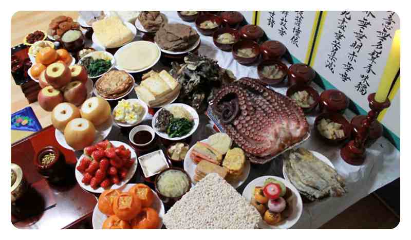 경기도 설날 및 추석 제사상 상차림 및 제사 지내는 순서