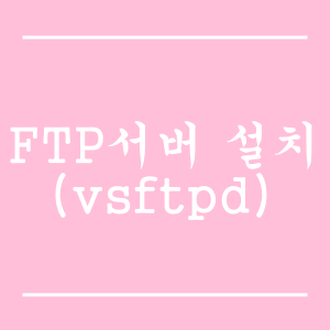 CentOS7 FTP(vsftpd) 서버 설치 및 접속하기