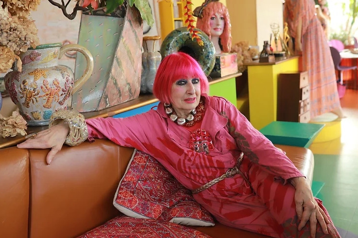 잔드라 로즈(Zandra Rhodes):소개,디자인세계,세계적인 영향력