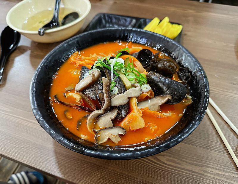 GeniusJW 신길동 별난아찌짬뽕 : 신길동 매운짬뽕 매운맛 후기