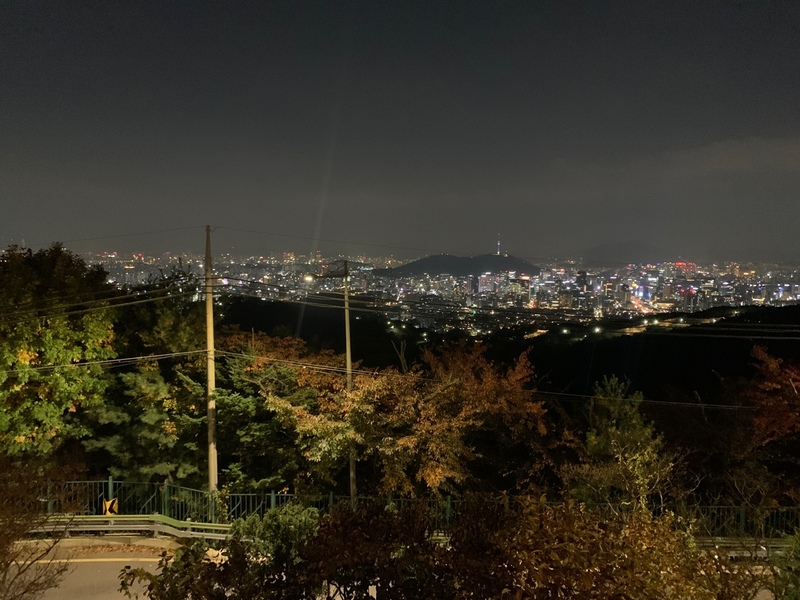 서울 야경 명소, 북악스카이웨이 야간 드라이브 코스