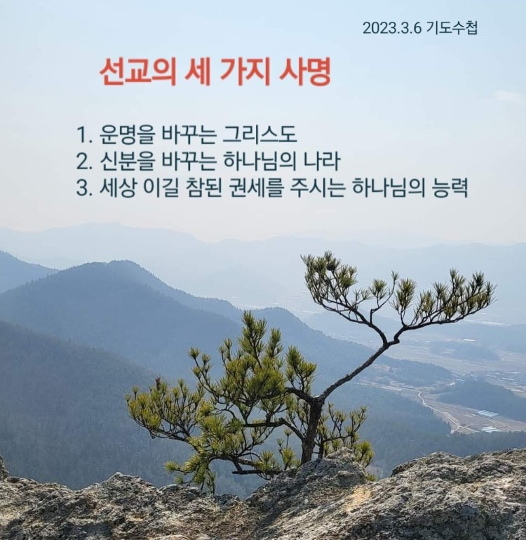 선교의 세 가지 사명-몬테소리 치유센터