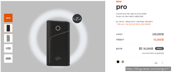 글로 프로(GLO PRO) 리뷰