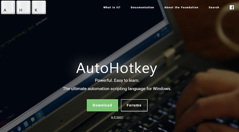 부지런히 책 읽기 :: 키보드 매핑 프로그램 AutoHotKey 사용방법