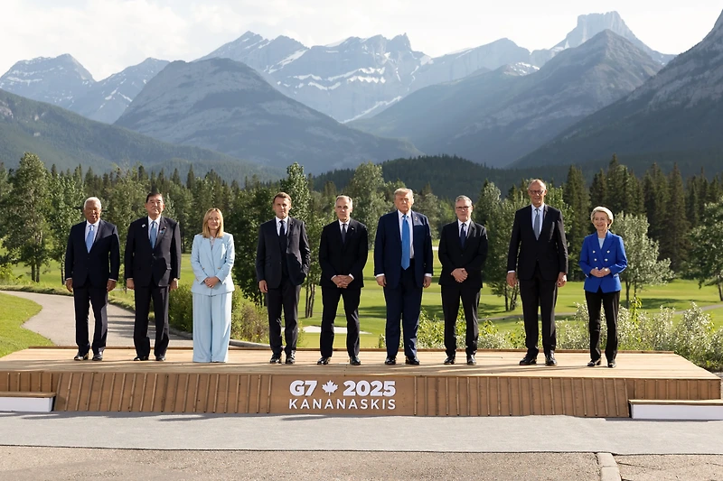 7개국(<b>G7</b>) <b>정상회의</b>, <b>이재명 대통령</b> '패싱' '외교 참사'? 극우... 