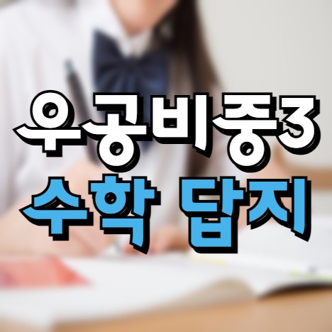 우공비 중등 수학3 하 답지 2020 - pdf 바로 다운로드