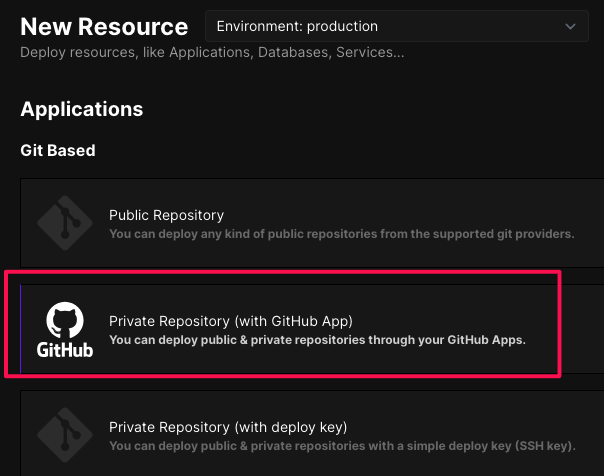One Day One - 하루하루 즐거운 일 한가지씩 :: coolify - Github App 을 사용해서, git push ...