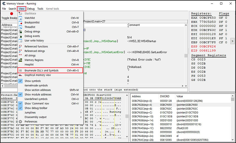 [Cheat Engine] Socket Program 분석