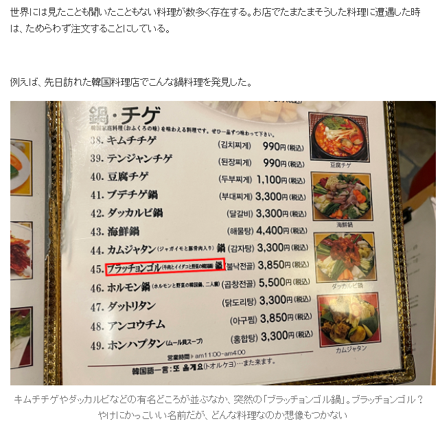聞いたことないメニューだけど やたらうまい 韓国の ブラッチョンゴル鍋 を出すお店で詳しく聞いてみた