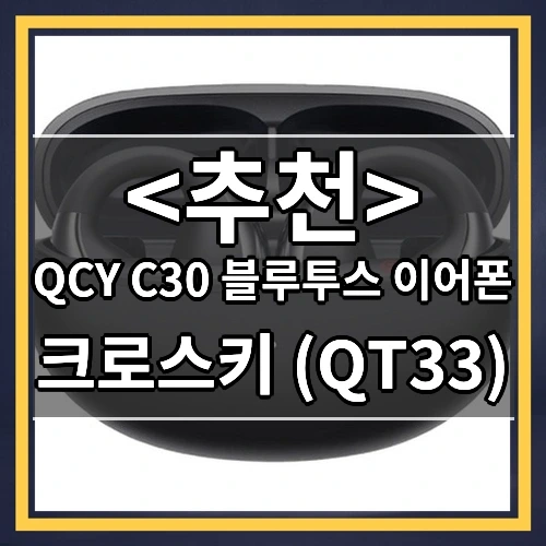 QCY C30 블루투스 이어폰 추천