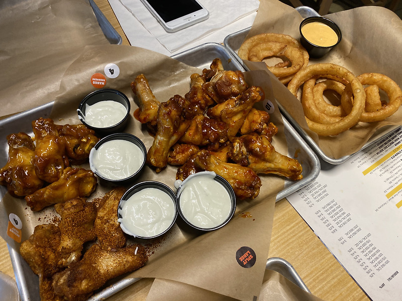 버팔로 와일드 윙 Buffalo Wild Wings 소스추천(+추가)
