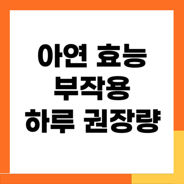 아연 효능 및 부작용 하루 권장량 복용 방법 많이 함유된 음식