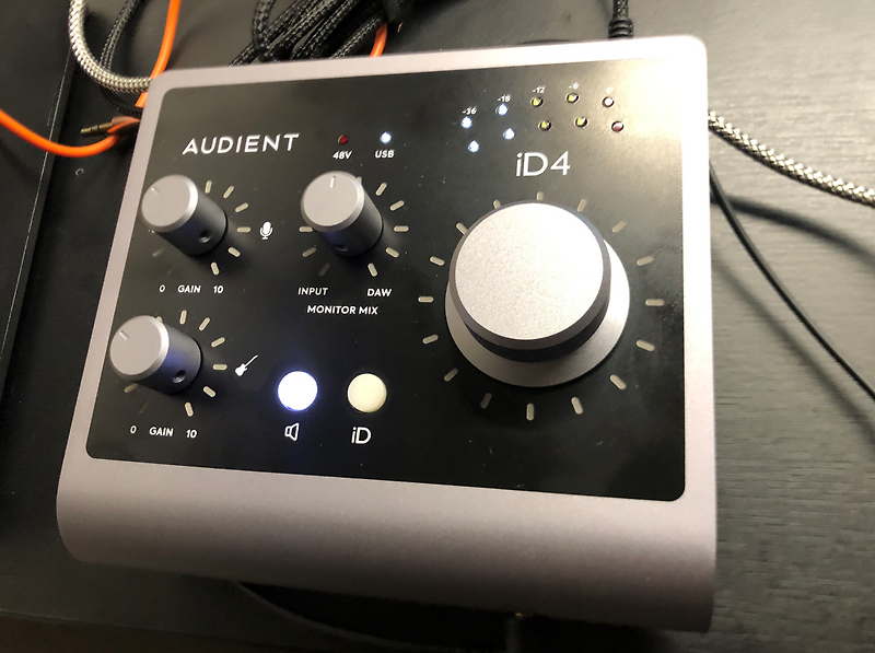 audient 오디오 인터페이스 iD4 mk2 개봉기 - 진주를 찾아서