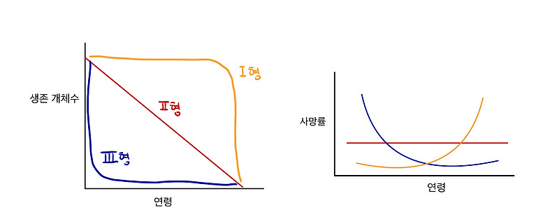 생존/생장(성장) 곡선 및 알리효과 - 생태학