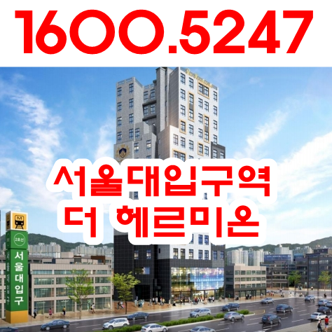 서울대입구역 더 헤르미온 복층 오피스텔