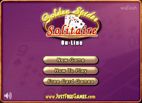 스파이더 카드 게임 (Golden Spider Solitaire) - 플래시게임 | 와플래시 아카이브