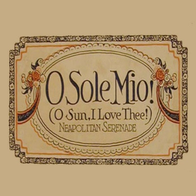 O Sole Mio (오, 나의 태양) 오, 솔레 미오 가사/발음/해석