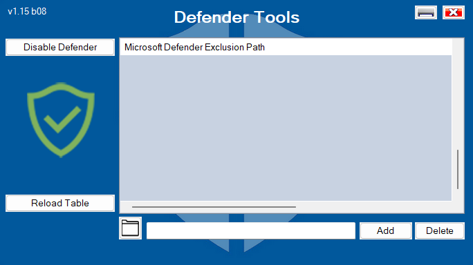 Microsoft Defender Tools 1.15 b08 download the new for apple